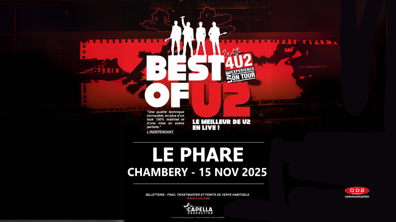 Fans du groupe mythique U2, avez-vous déjà entendu parler de 4U2, le tribute qui fait revivre la légende en live ?