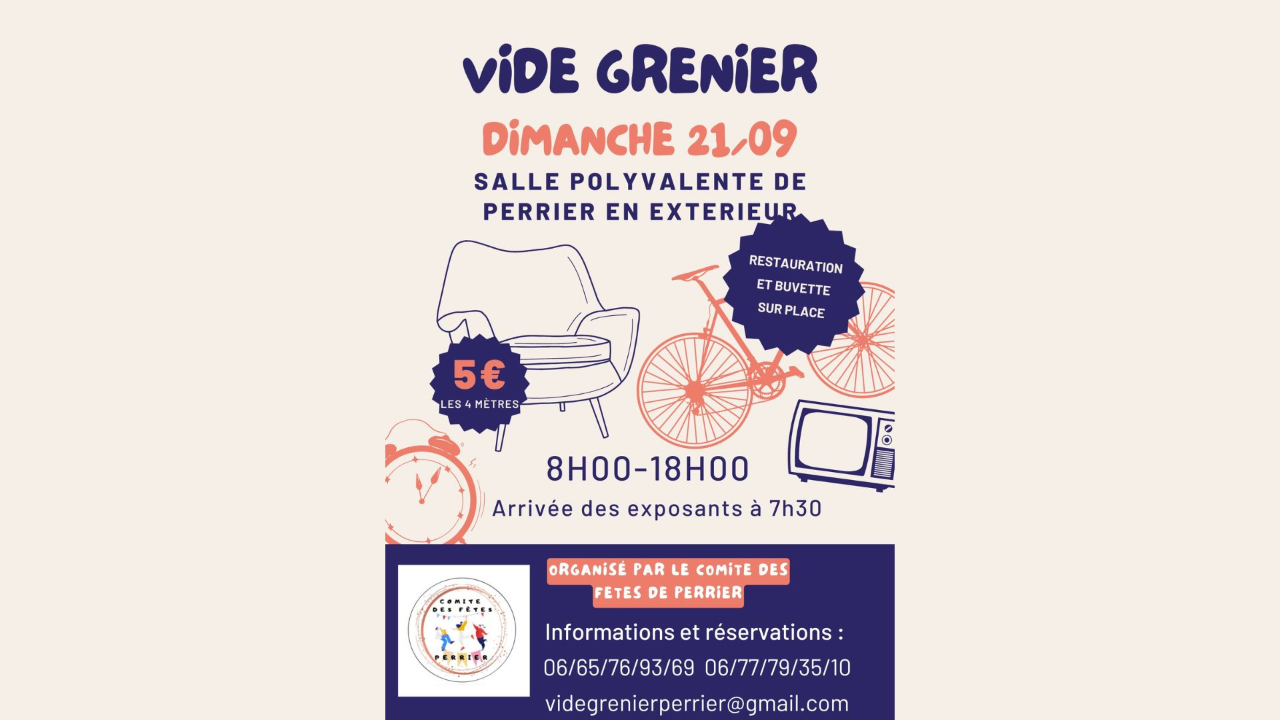 VIDE GRENIER - Perrier VIDE GRENIER - Perrier