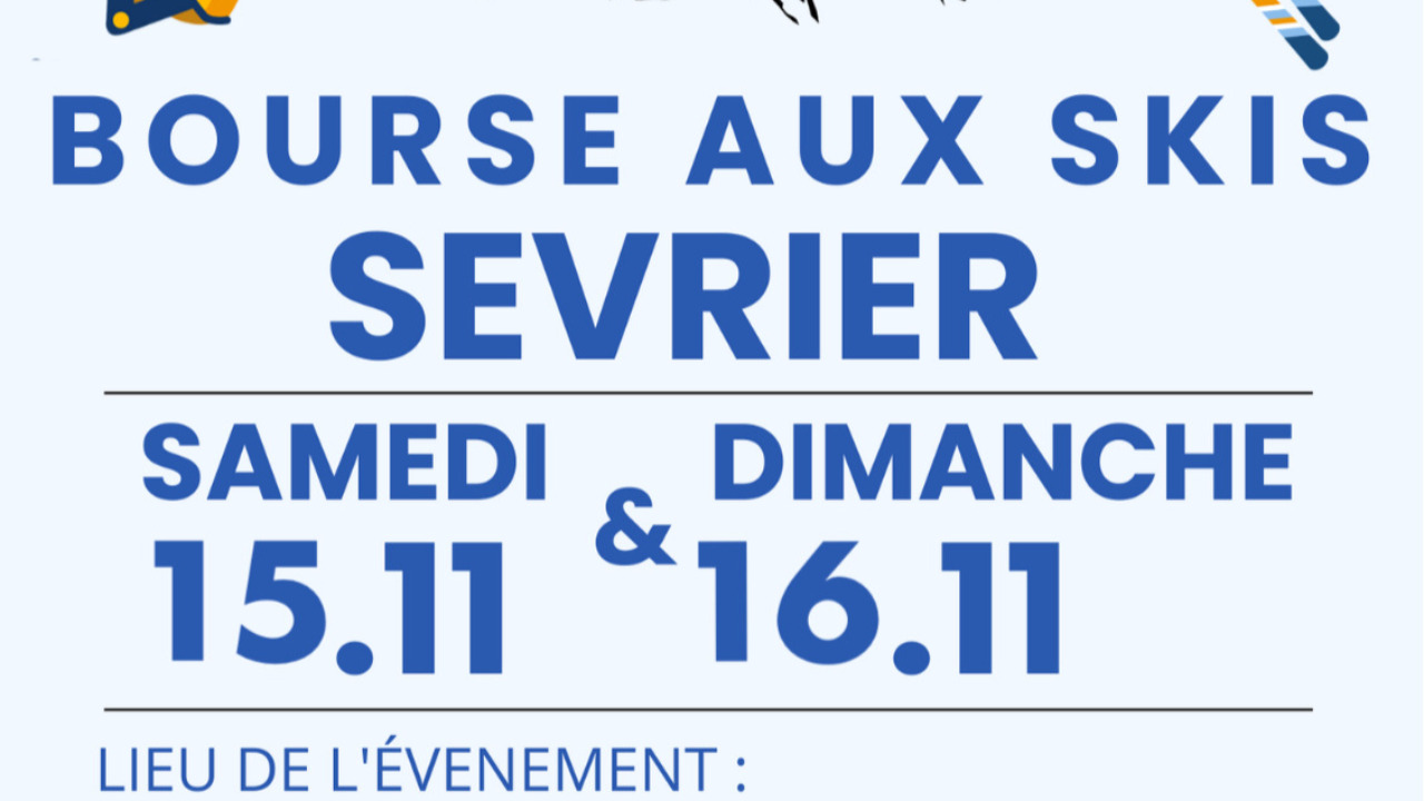 PARTENAIRE - Bourse aux skis Sevrier