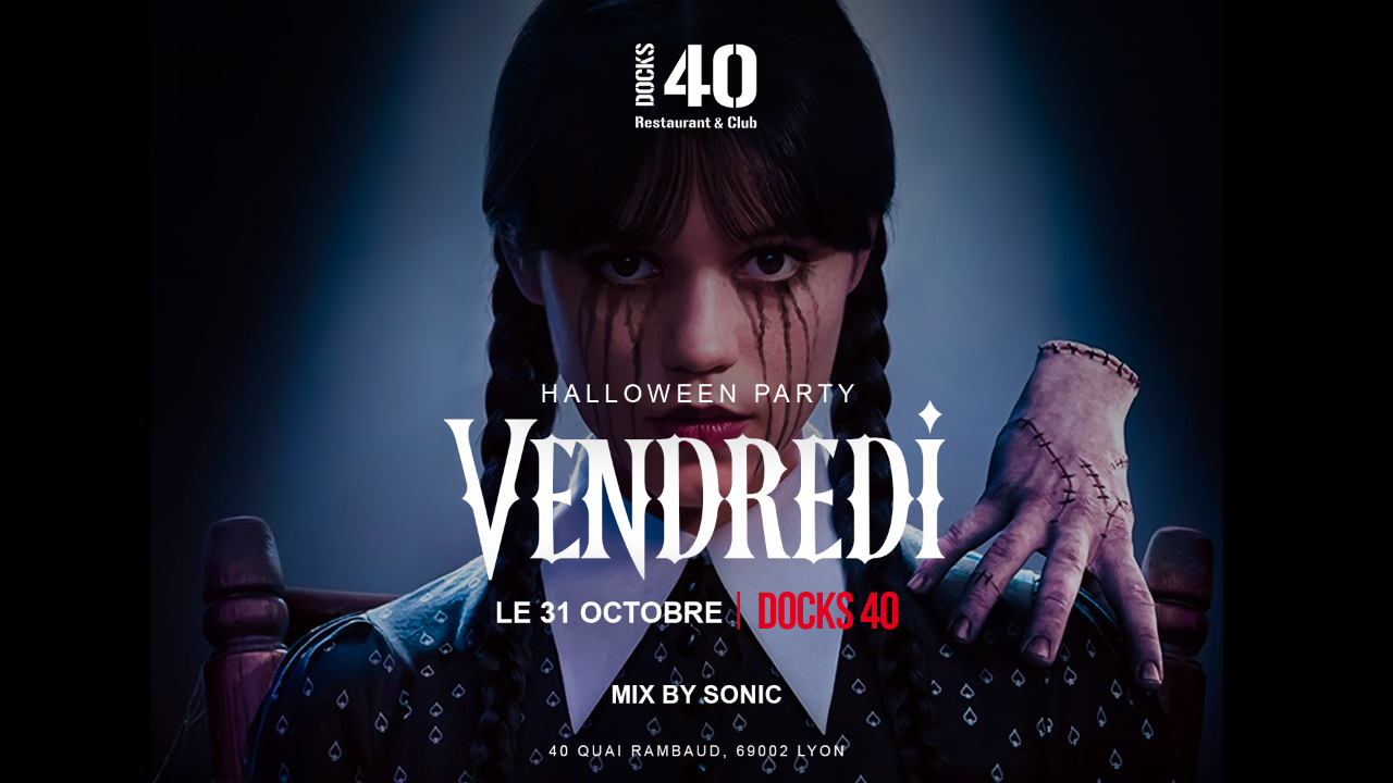 VENDREDI 31 OCTOBRE - HALLOWEEN PARTY - MIX BY SONIC VENDREDI 31 OCTOBRE - HALLOWEEN PARTY - MIX BY SONIC