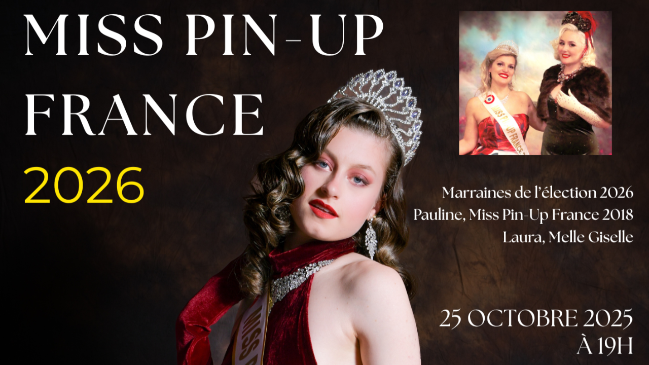La ville de Ambert accueille l’élection nationale Miss Pin‑Up France 2026 La ville de Ambert accueille l’élection nationale Miss Pin‑Up France 2026