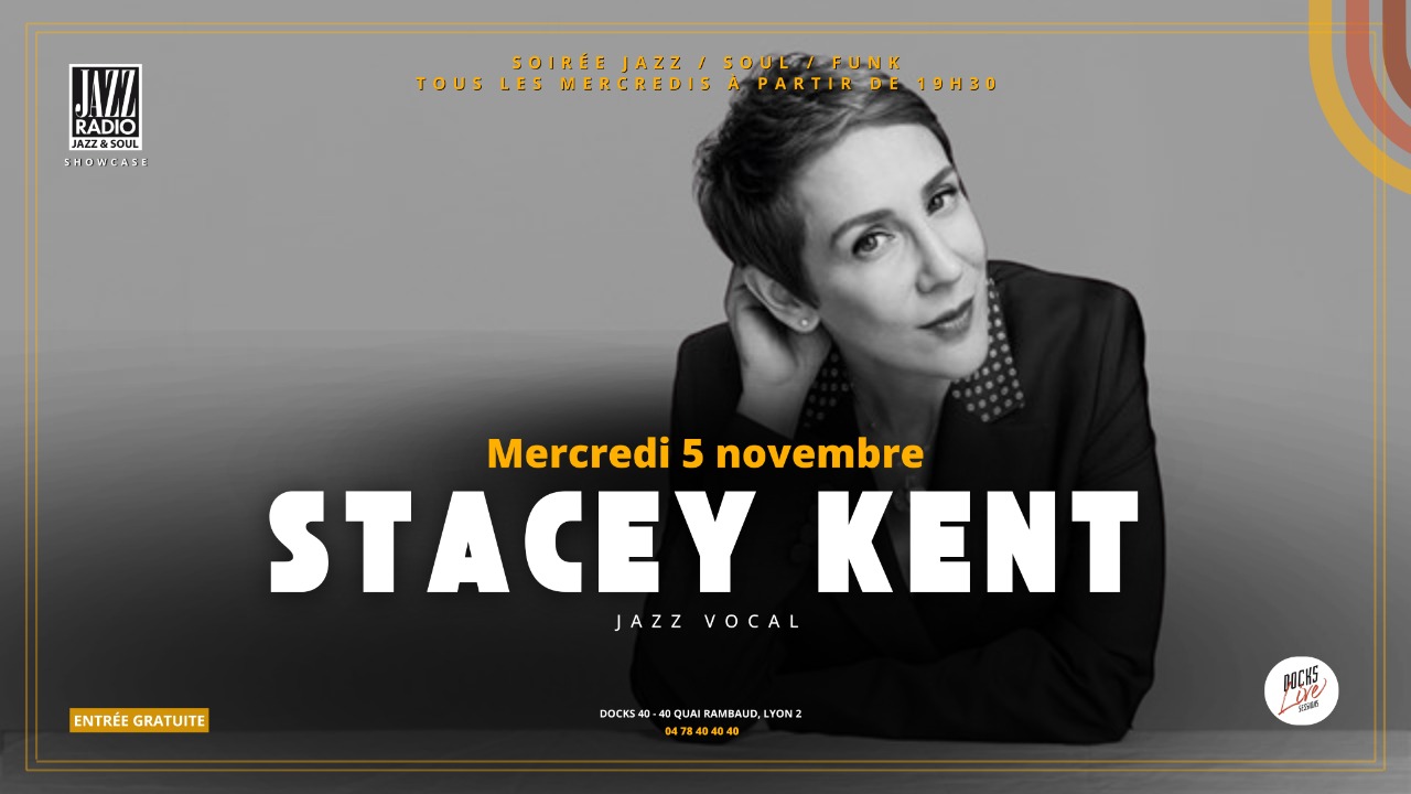 La voix de velours de Stacey Kent va ensorceler la scène du Docks 40 le mercredi 5 novembre ! La voix de velours de Stacey Kent va ensorceler la scène du Docks 40 le mercredi 5 novembre !
