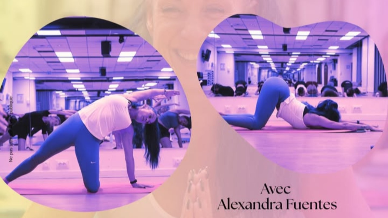 Stell’Art Show à Nice pour un cours de Pilates