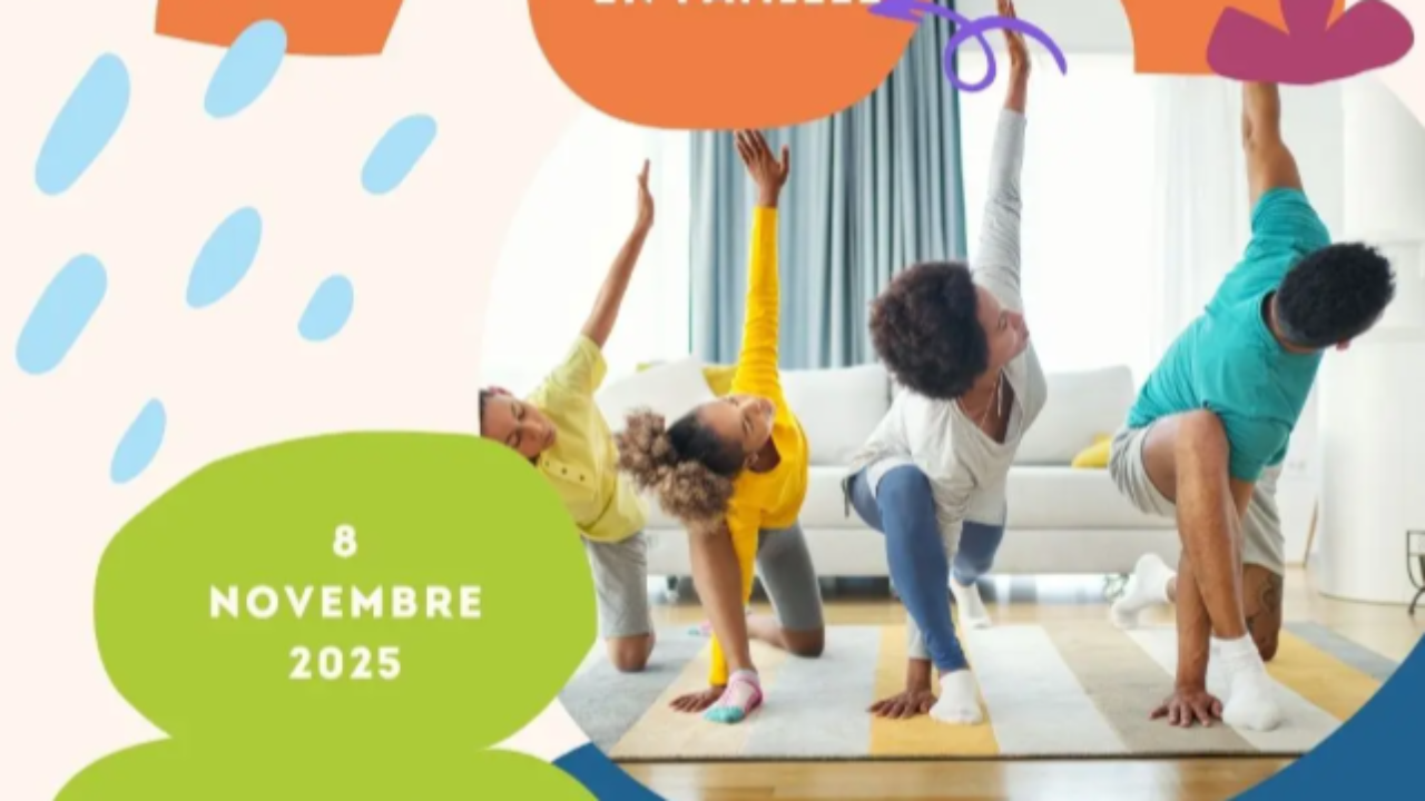 Cusset. Du yoga en famille