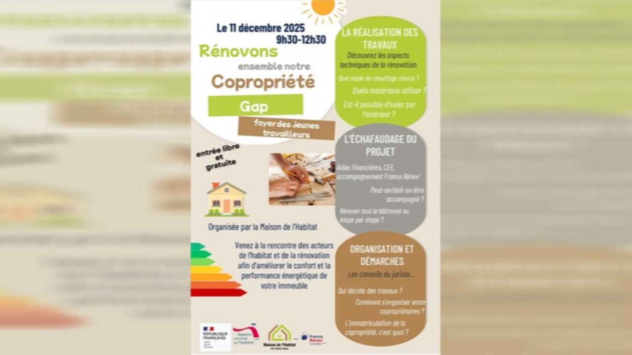 Rénovons ensemble notre copropriété : comprendre, agir, rénover