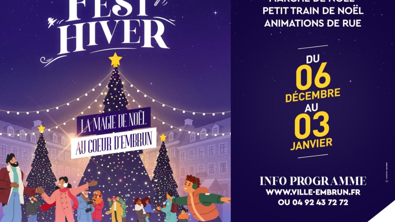 FEST’HIVER : un mois de magie de Noël à Embrun