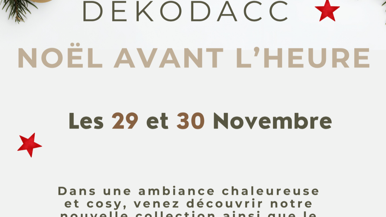Marché de noël de Dekodacc