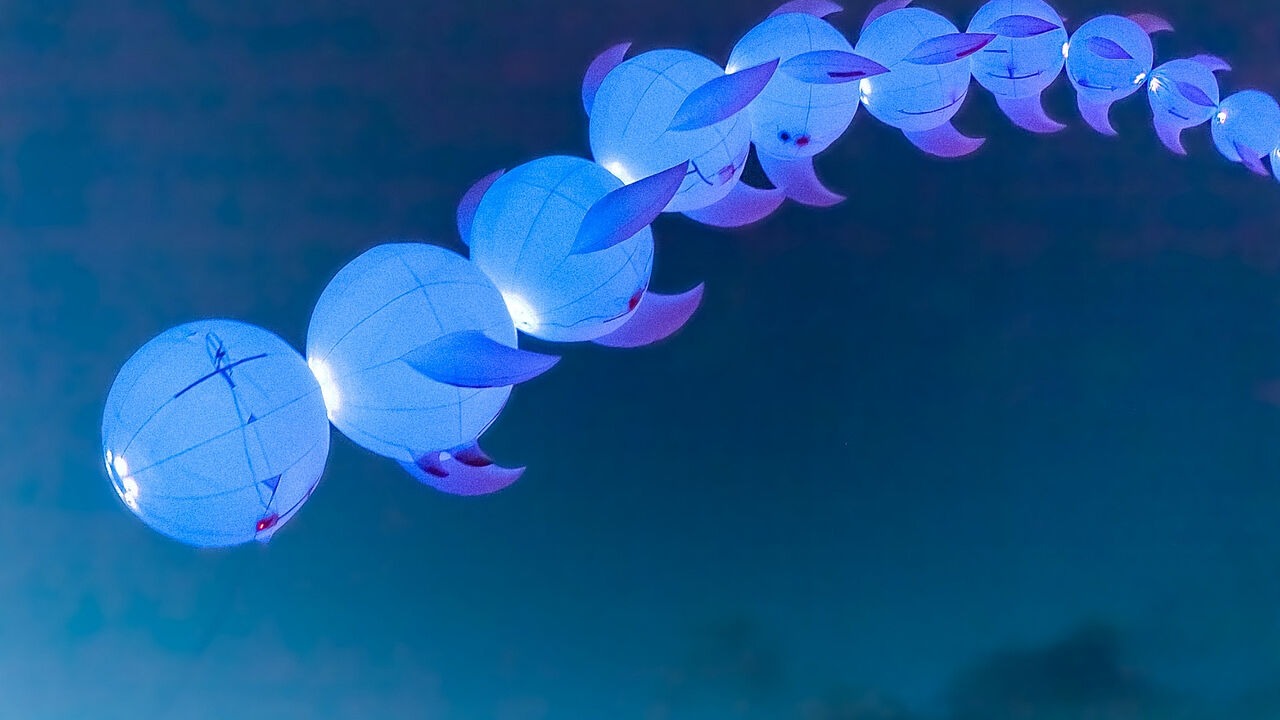 Annemasse. Des dragons dans les airs Annemasse. Des dragons dans les airs