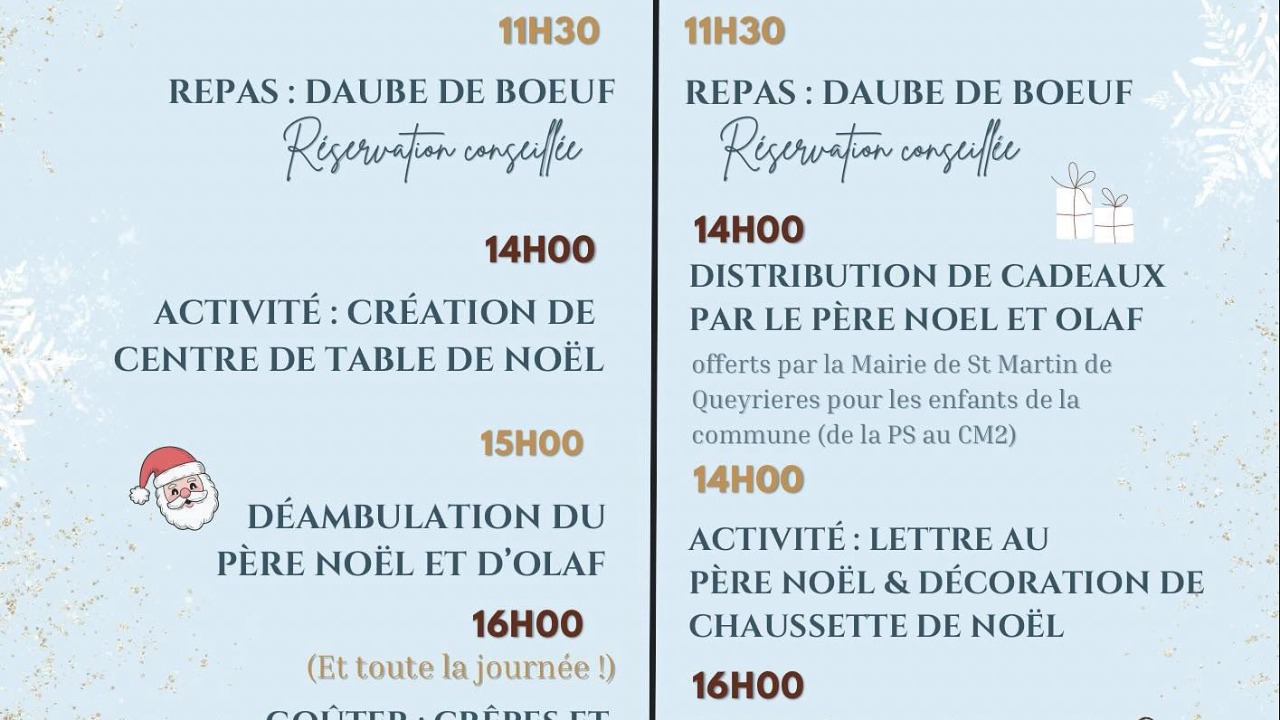 Marché de Noël à Saint-Martin