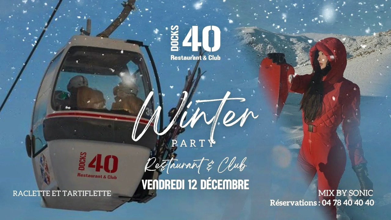 VENDREDI 12 DÉCEMBRE - WINTER PARTY - RACLETTE ET TARTIFLETTE, DES FORFAITS DE SKI À GAGNER ! VENDREDI 12 DÉCEMBRE - WINTER PARTY - RACLETTE ET TARTIFLETTE, DES FORFAITS DE SKI À GAGNER !