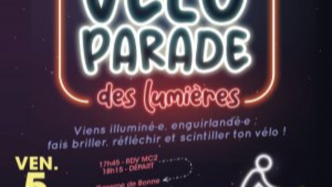 Grenoble. La 3e Véloparade des Lumières Grenoble. La 3e Véloparade des Lumières
