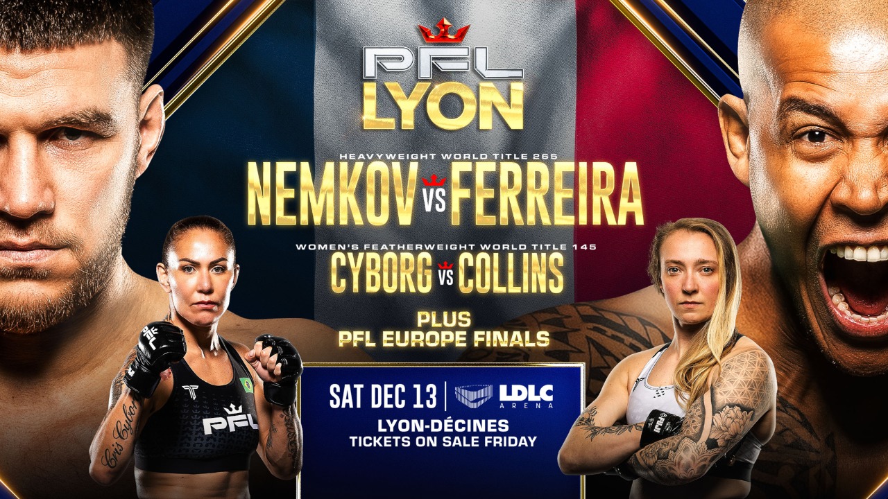 PFL Lyon 2025 : une soirée de MMA qui fera date à Décines-Charpieu :