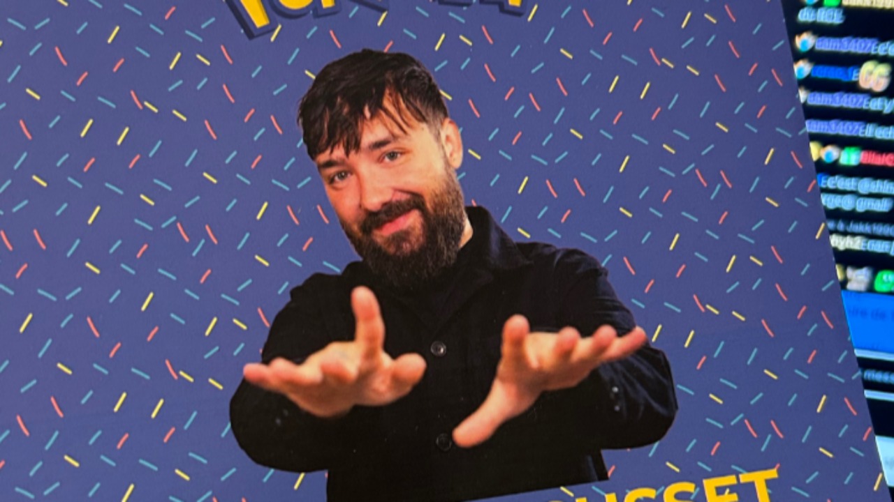 David Lafarge en dédicace