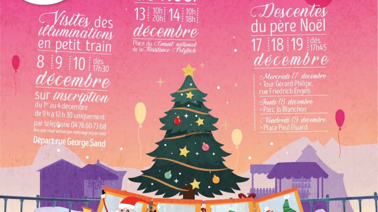 Saint-Martin d'Hères. De nombreuses animations de prévues pour Noël Saint-Martin d'Hères. De nombreuses animations de prévues pour Noël