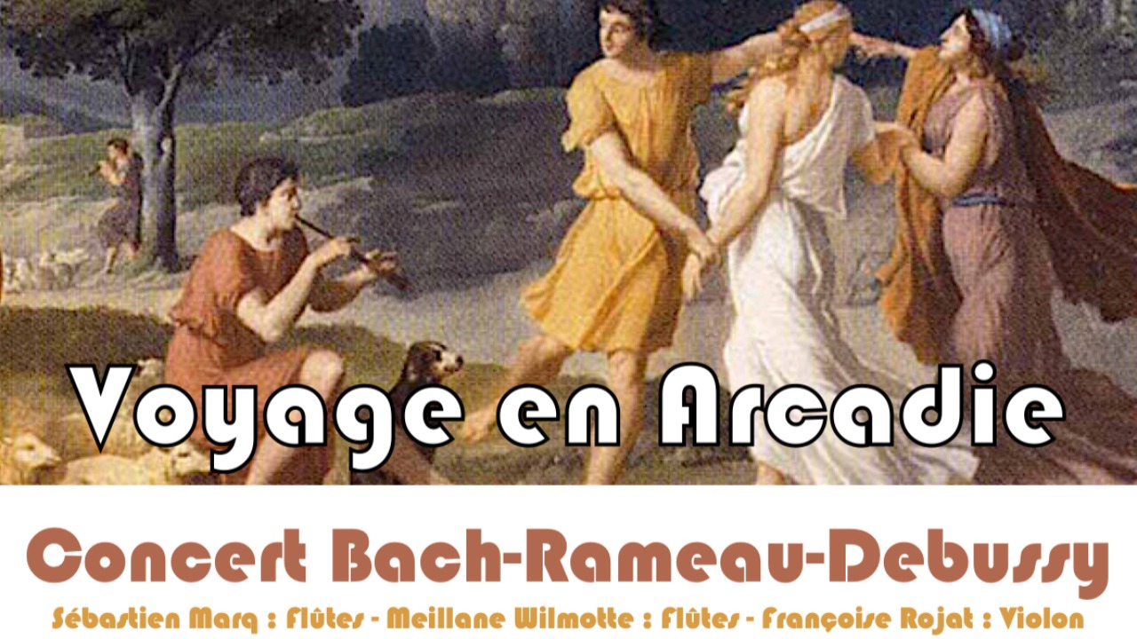 VOYAGE EN ARCADIE - Concert Bach - Rameau et Debussy au Salon de Musique à Embrun