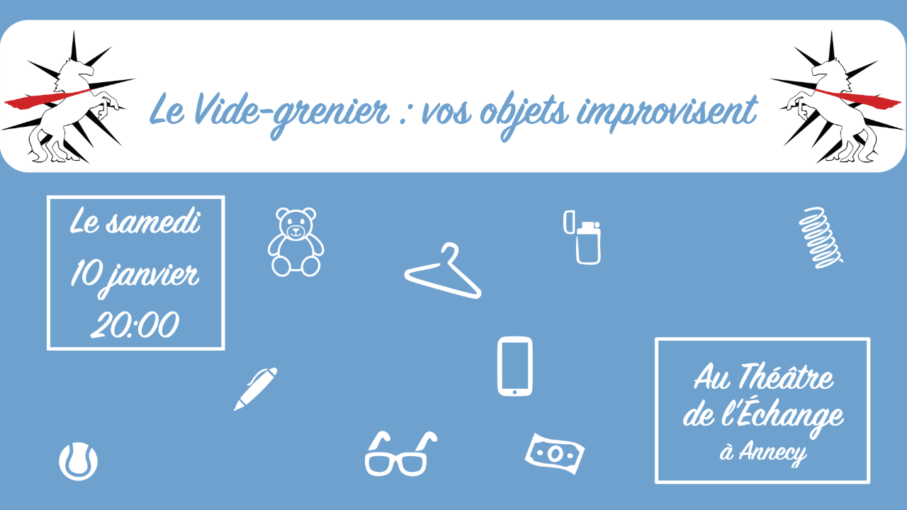 PARTENAIRE - Le Vide-grenier : vos objets improvisent