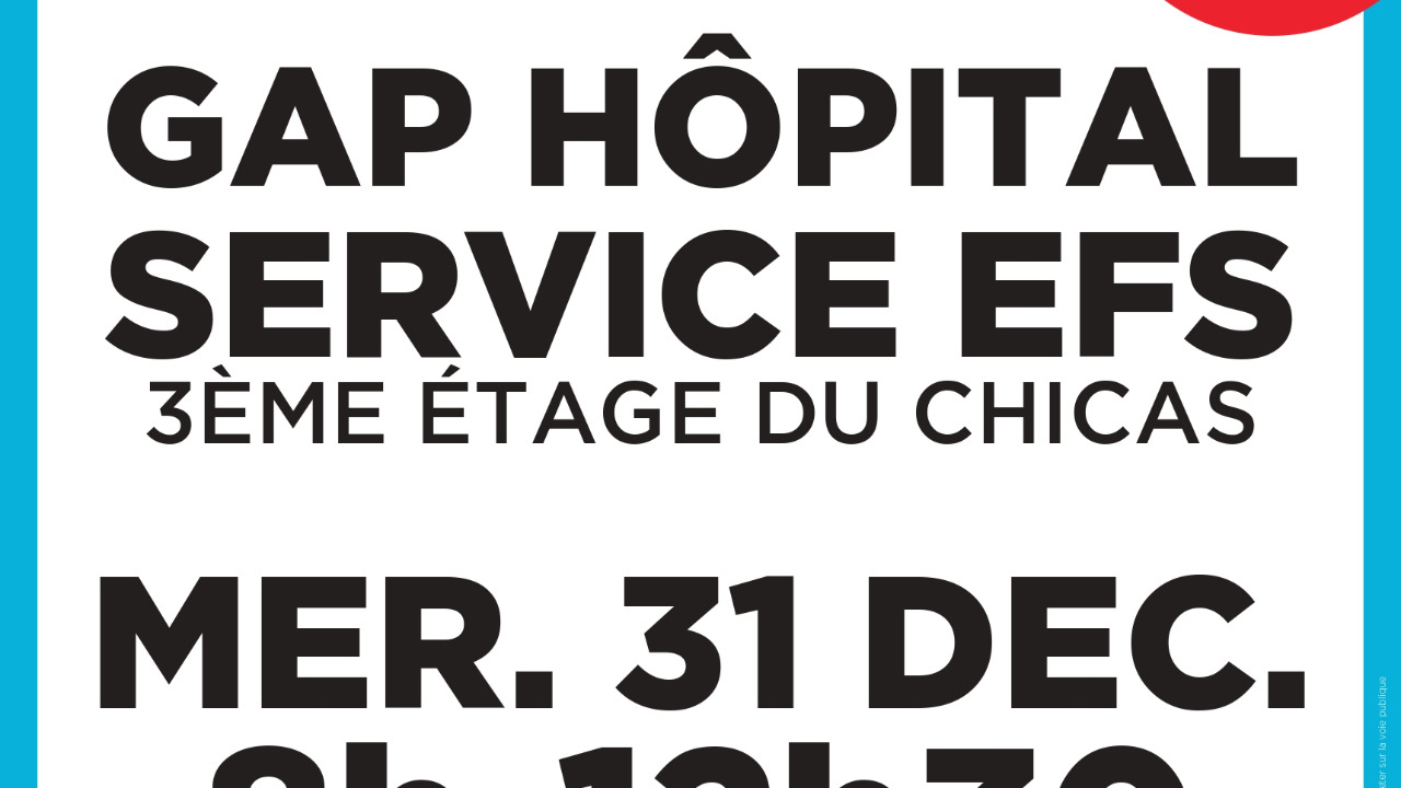 Collecte de sang à Gap Collecte de sang à Gap