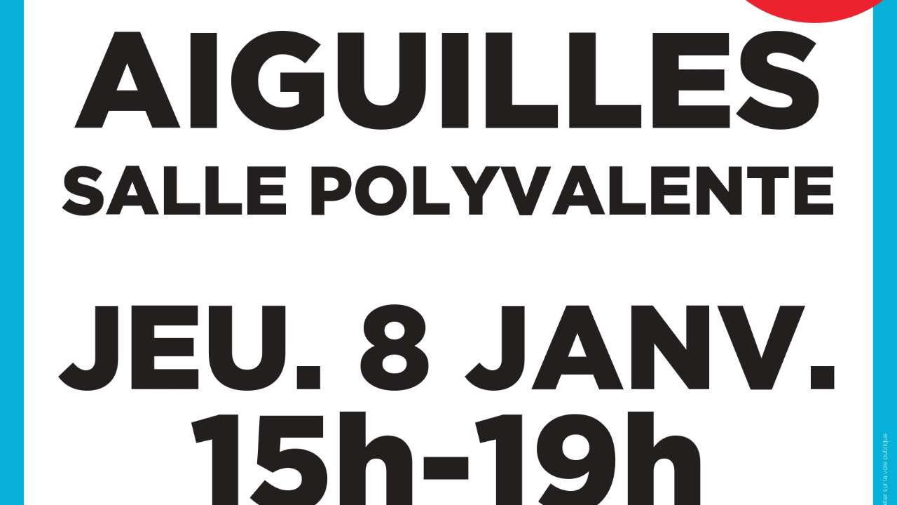 Collecte de sang à Aiguilles Collecte de sang à Aiguilles