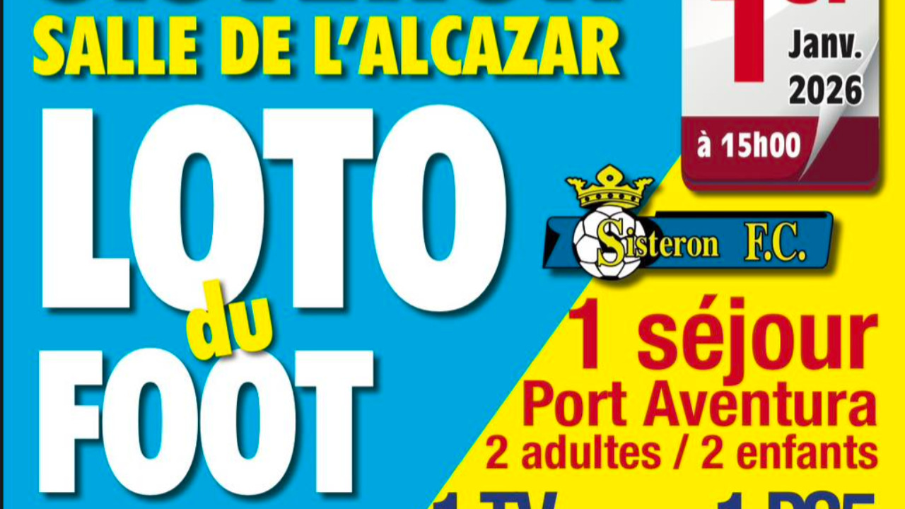 Loto du Sisteron Football Club