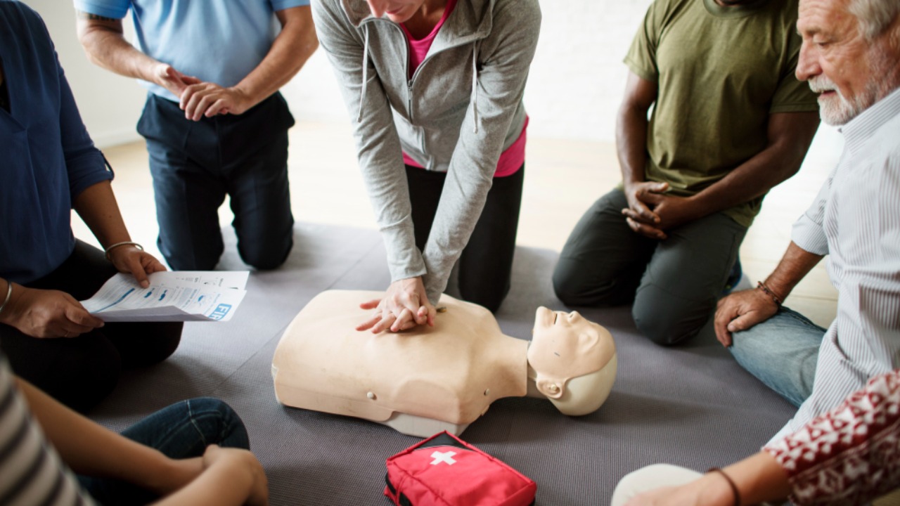 Mariginier. Une initiation aux gestes de premiers secours