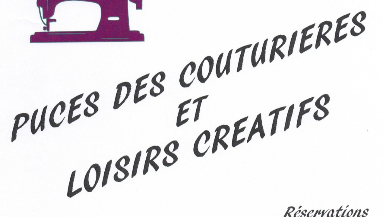 Puces couturi&egrave;res et salon loisirs cr&eacute;atifs