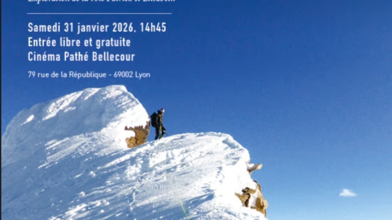 “Sur les traces de mes expéditions haute montagne en Argentine et en Patagonie” : un voyage cinématographique à Lyon “Sur les traces de mes expéditions haute montagne en Argentine et en Patagonie” : un voyage cinématographique à Lyon