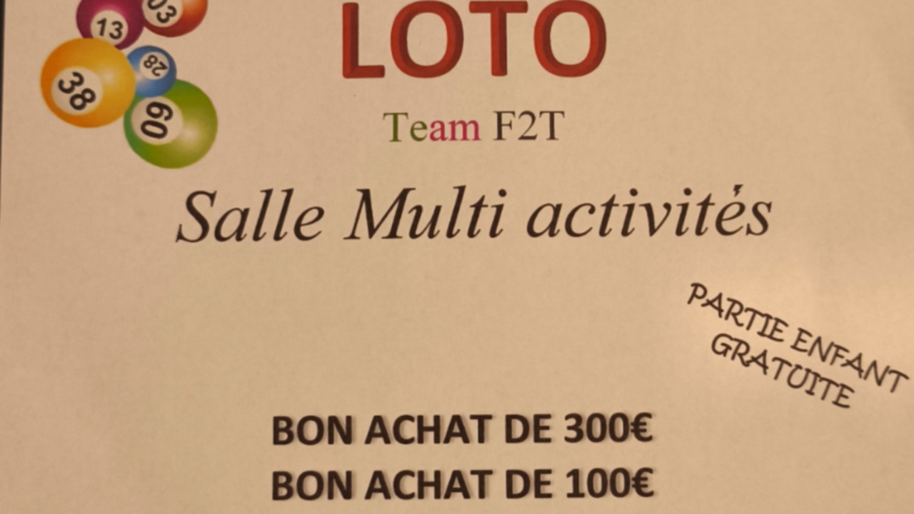 Loto du Team F2T Loto du Team F2T