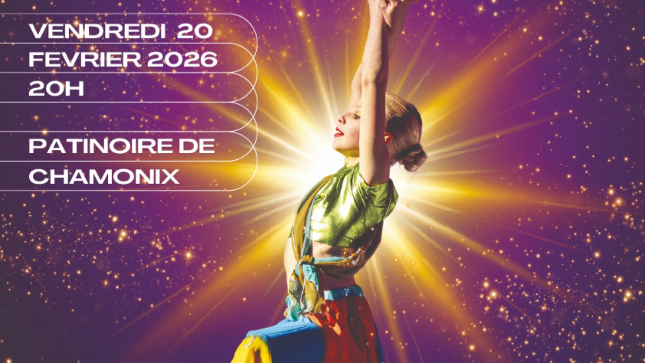 Chamonix. Un spectacle de patinage artistique