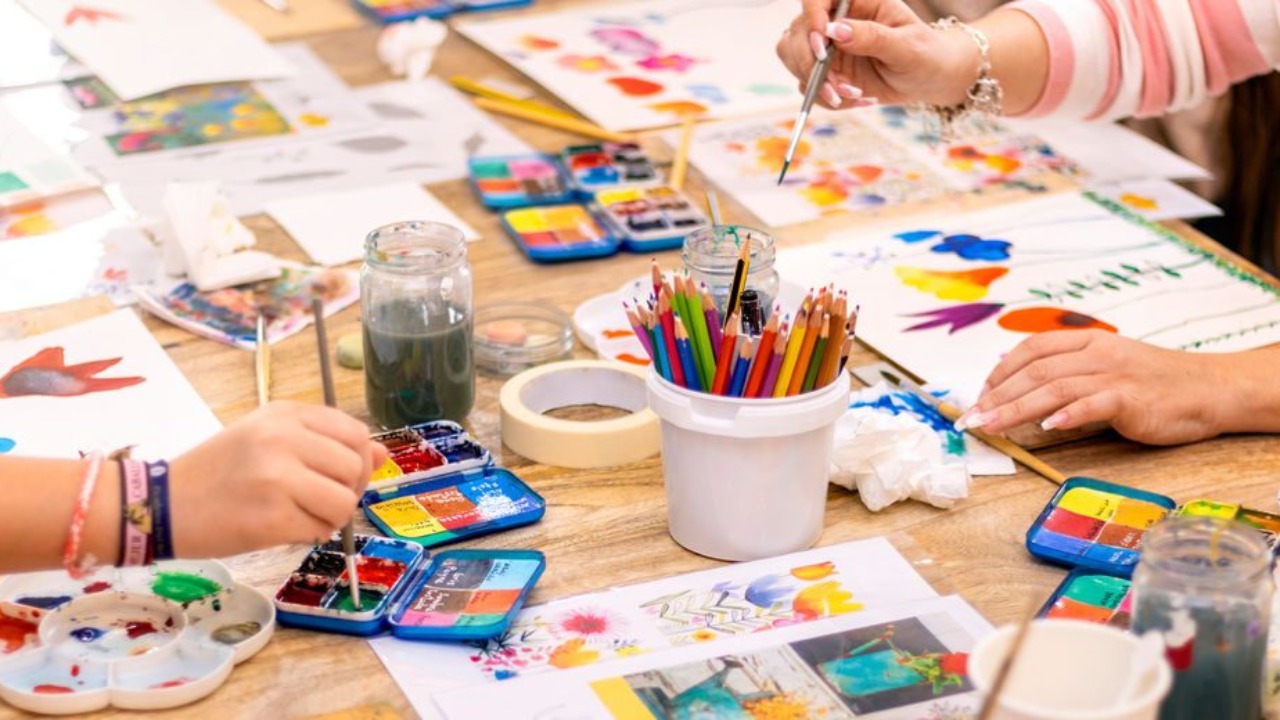 Thonon. Une visite familiale de l'exposition Le Deunff