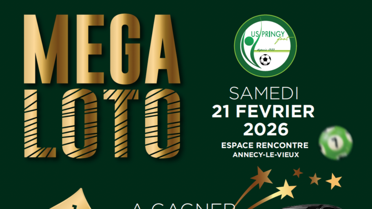 M&eacute;ga-loto de l'US Pringy
