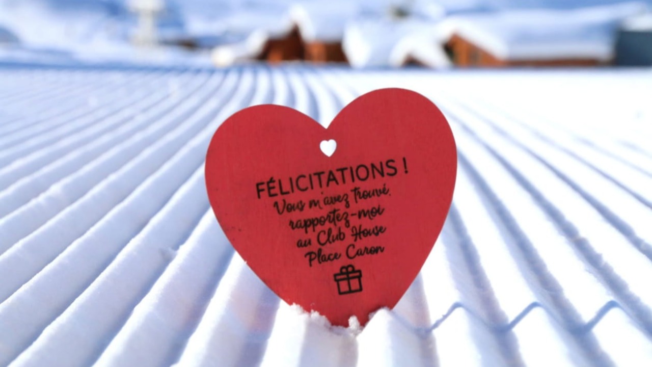 Val Thorens. Participez à une chasse au trésor spécial Saint-Valentin Val Thorens. Participez à une chasse au trésor spécial Saint-Valentin
