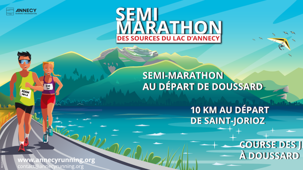 Inscriptions du Semi-Marathon et 10km des Sources du Lac d'Annecy