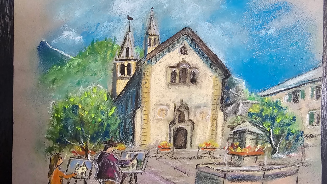 Festival des Peintres dans la Rue &ndash; Jausiers en couleurs