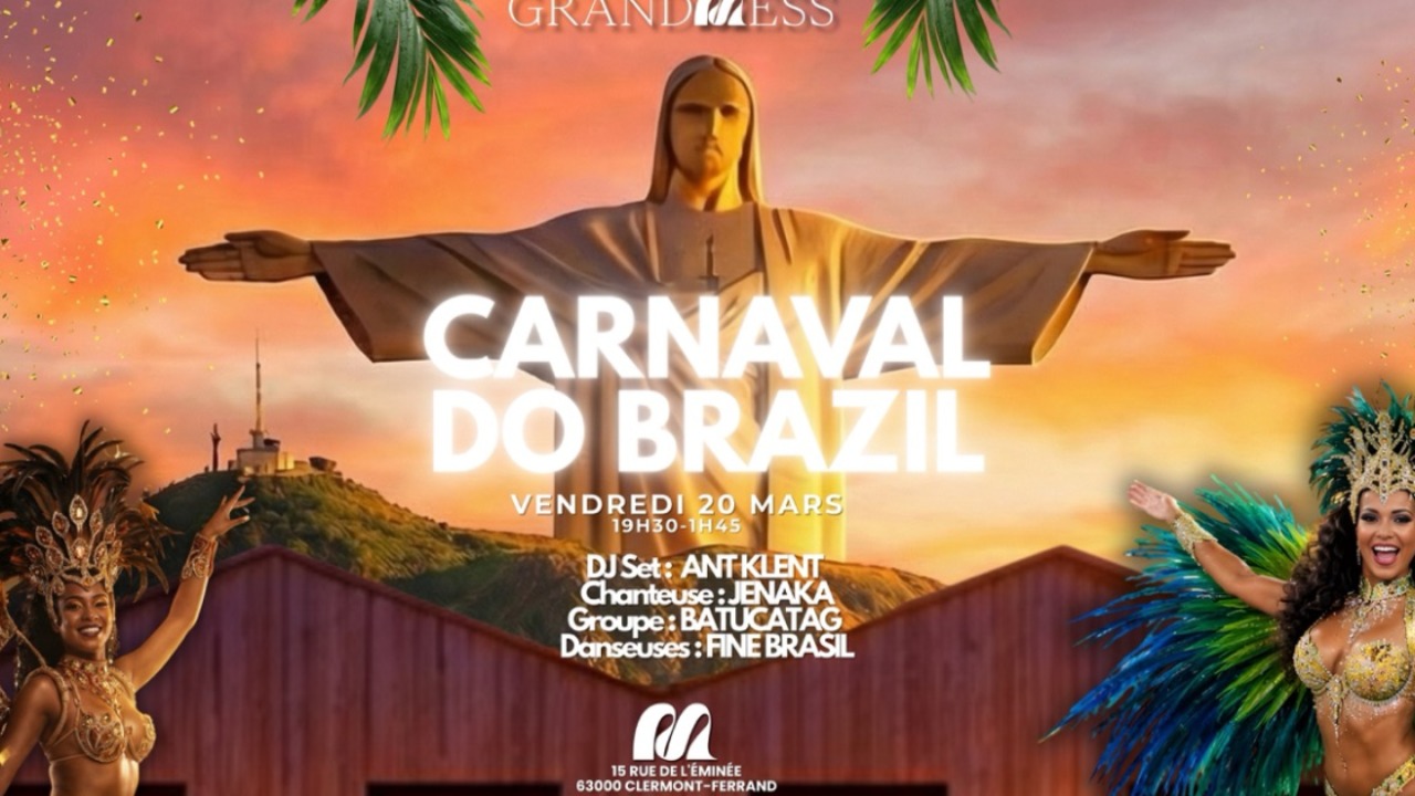 Une soir&eacute;e aux couleurs du Br&eacute;sil au Grand Mess