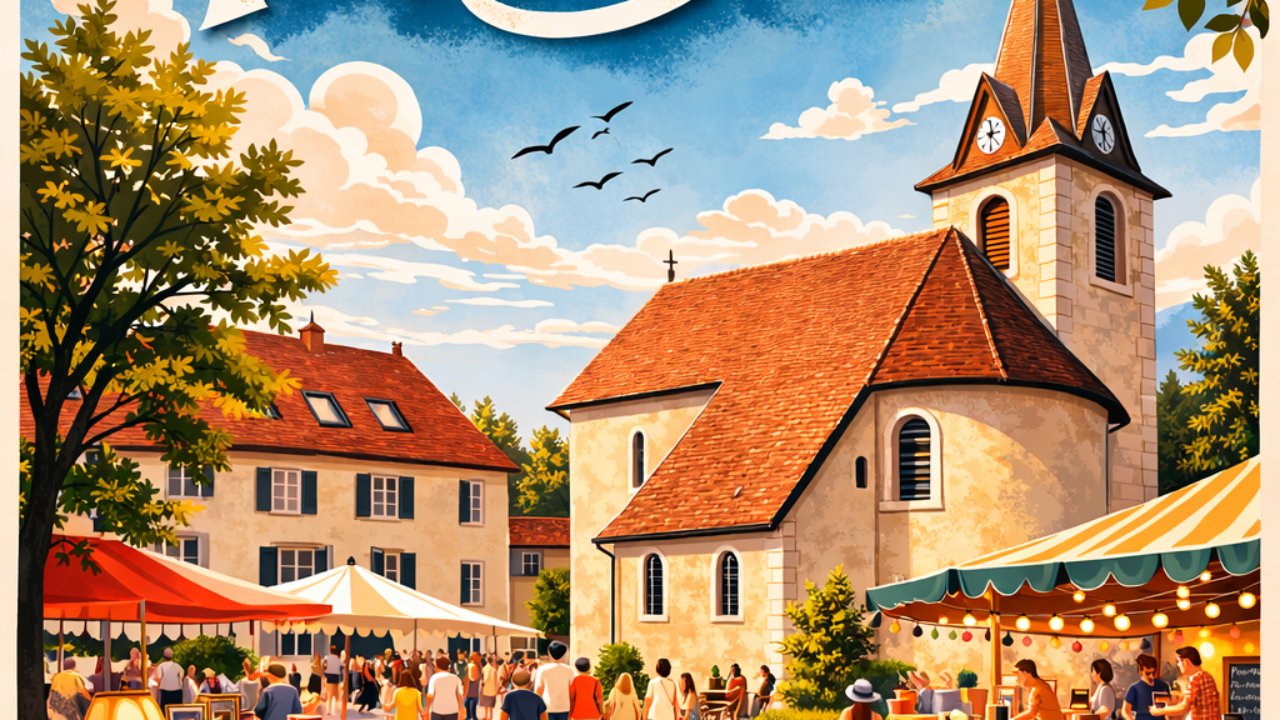 Grande brocante & vide-grenier de Tr&eacute;vignin