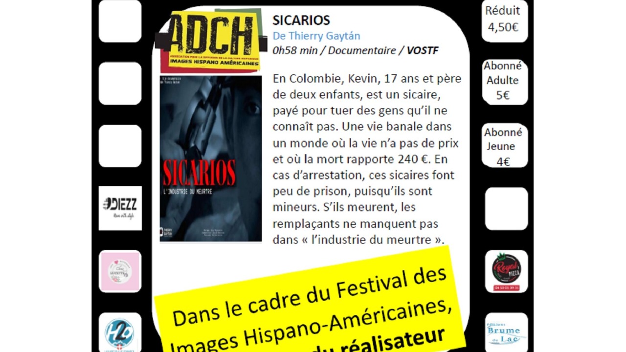 Saint-Jorioz. Une soir&eacute;e autour du documentaire "Sicarios"