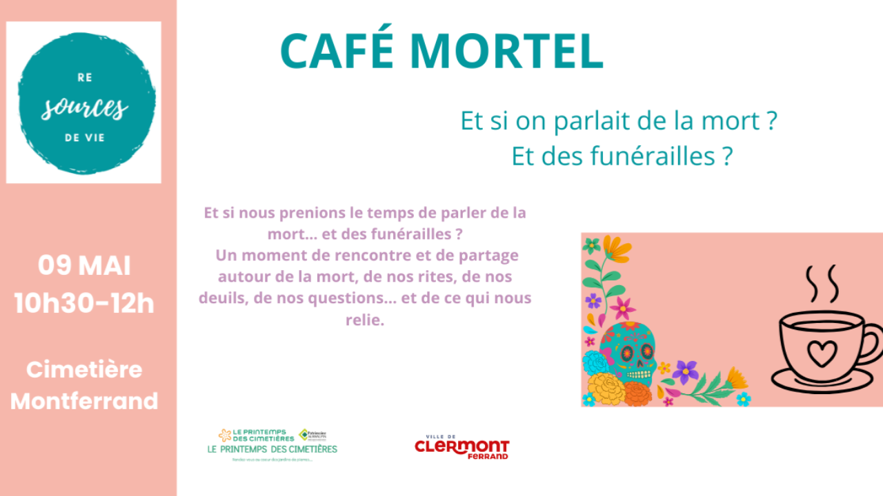 Un &laquo; caf&eacute; mortel &raquo; pour &eacute;changer autour de la fin de vie &agrave; Clermont-Ferrand