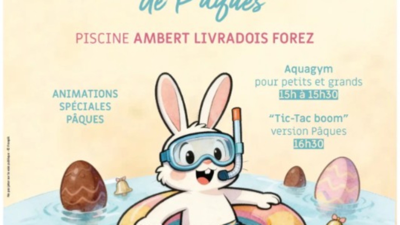Ambert. Des animations de P&acirc;ques &agrave; la piscine
