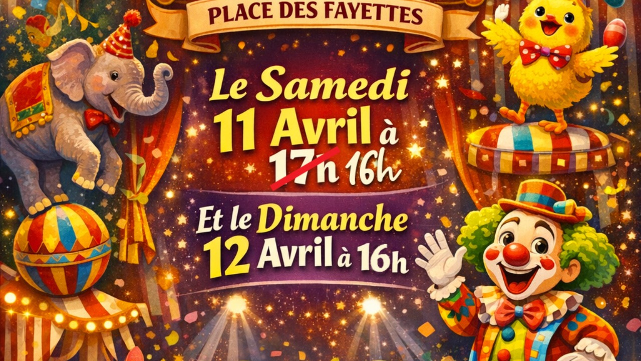 Ambert. D&eacute;couvrezau Cirque de P&acirc;ques