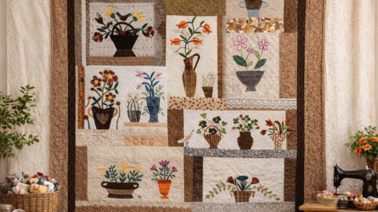 Mo&ucirc;tiers. Une expo de patchwork