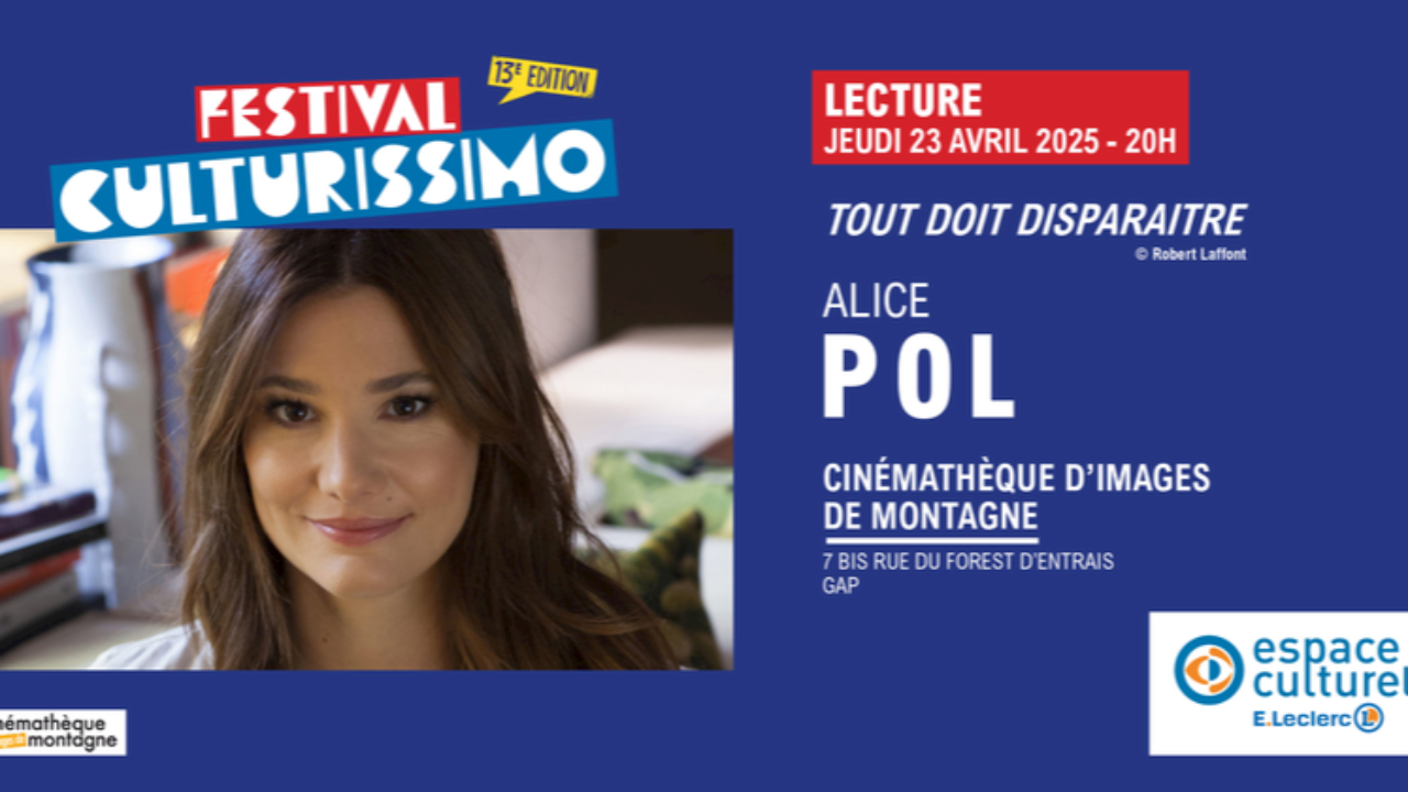 Gap. Assistez &agrave; une lecture d'Alice Pol