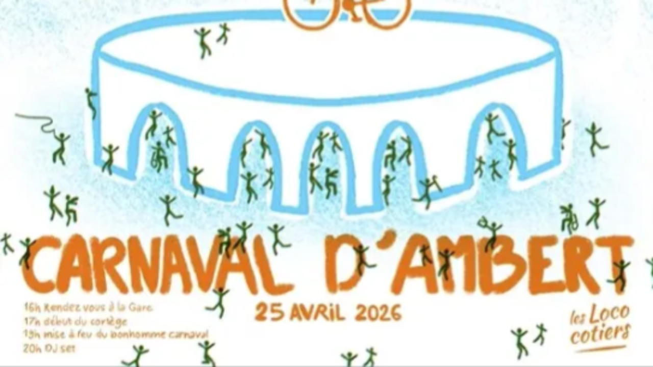 Le carnaval d&rsquo;Ambert fait son retour dans les rues du centre-ville