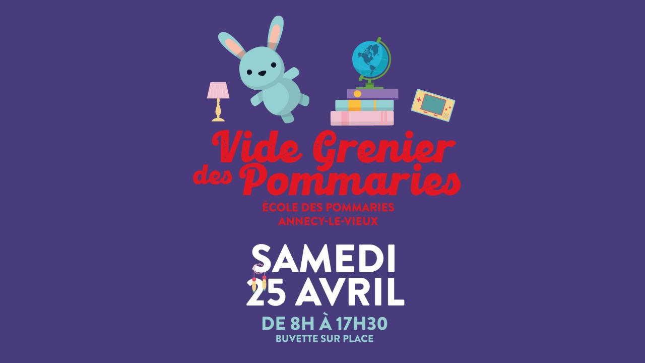 Un grand vide-grenier solidaire aux Pommaries &agrave; Annecy