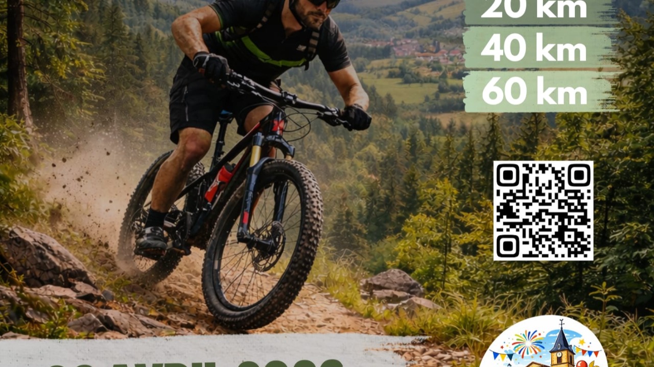 Une randonn&eacute;e VTT sportive &agrave; Dareiz&eacute;