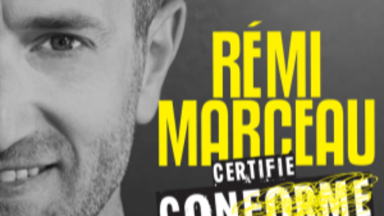 R&eacute;mi Marceau en spectacle &agrave; la Com&eacute;die des Volcans