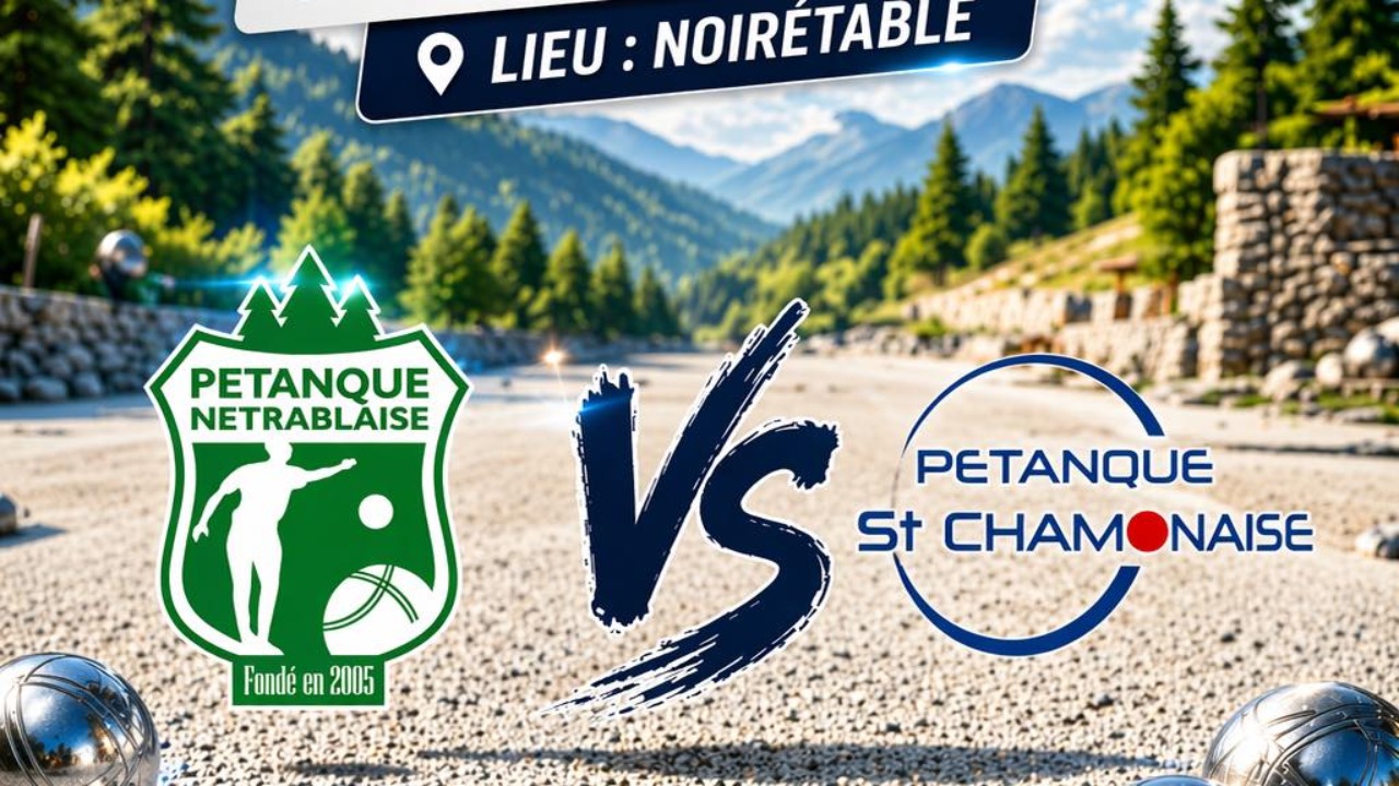 Noir&eacute;table. Top d&eacute;part de la Coupe de France de p&eacute;tanque