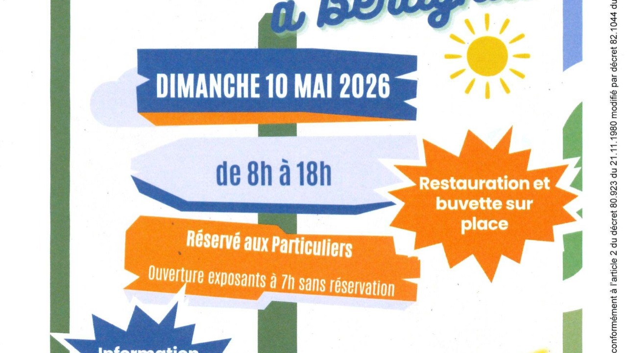 Bertignat. Un vide-greniers et un march&eacute; aux fleurs