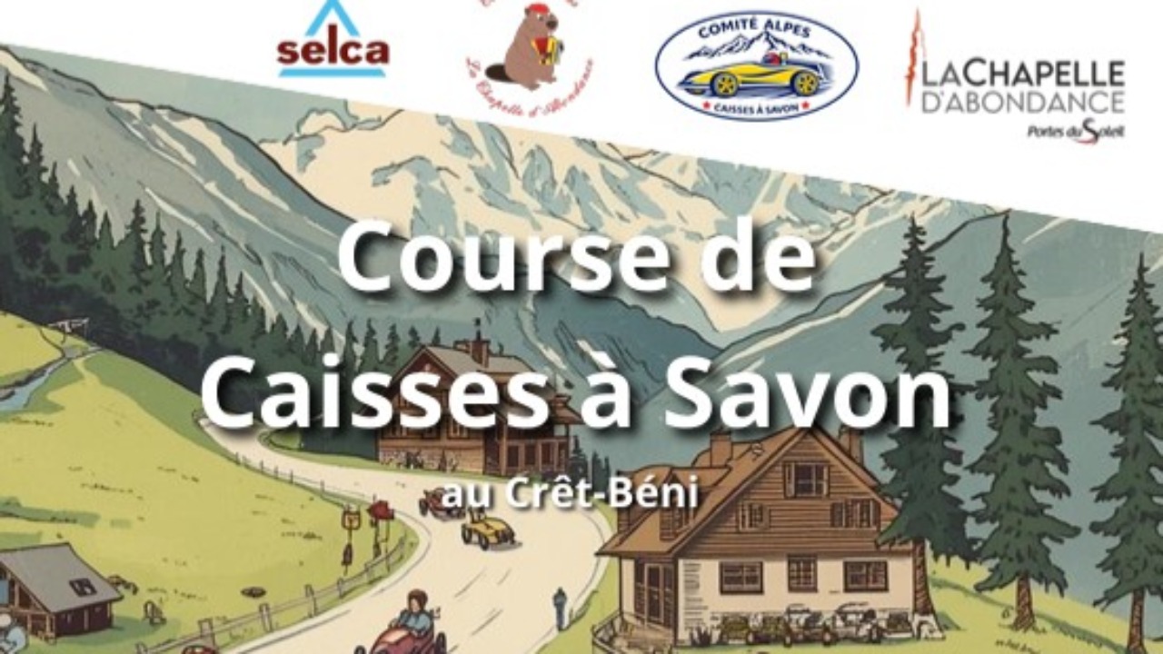 La Chapelle d'Abondance. Participez &agrave; une course de caisses &agrave; savon