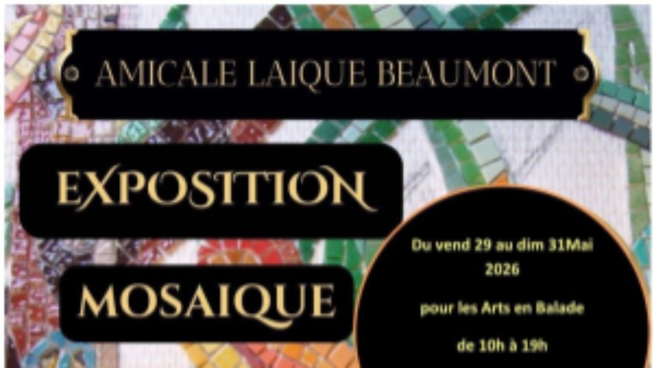 Une exposition de mosaïque à découvrir à l’église Notre-Dame de la Rivière Une exposition de mosaïque à découvrir à l’église Notre-Dame de la Rivière