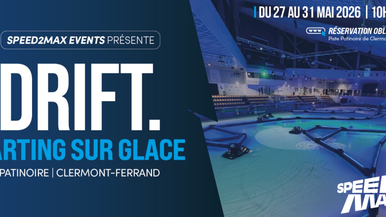 Du karting sur glace à la patinoire Papadakis & Cizeron de Clermont-Ferrand Du karting sur glace à la patinoire Papadakis & Cizeron de Clermont-Ferrand